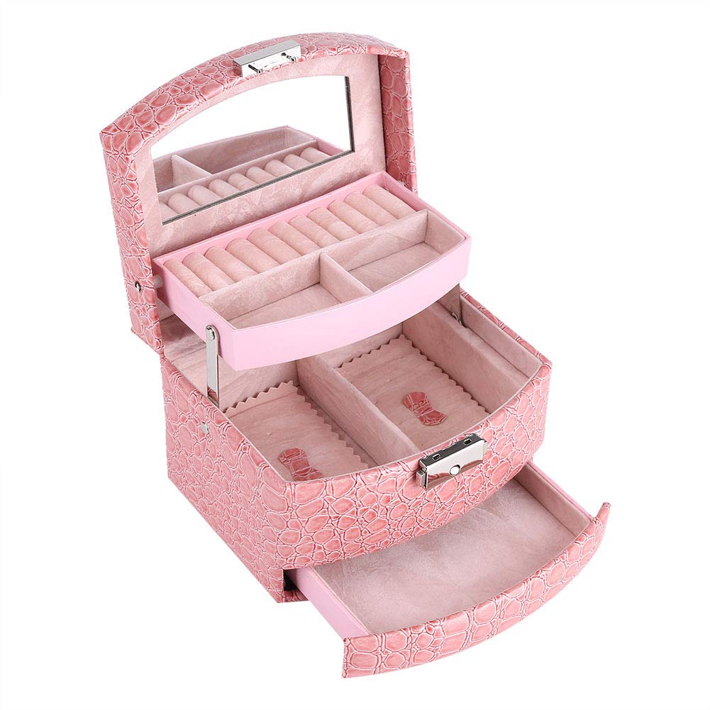 Estuche para Joyas de Esmeralda, Caja Organizadora de Joyas Personalizada de Terciopelo para Mujer, para Anillos, Collares y Pendientes Estuche para Joyas de Esmeralda, Caja Organizadora de Joyas Personalizada de Terciopelo para Mujer, para Anillos, Collares y Pendientes