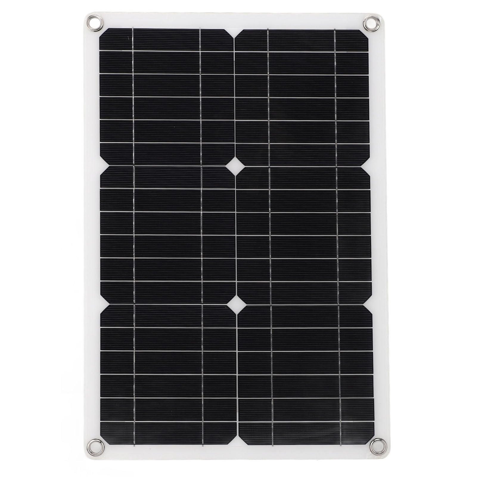 Pannello solare portatile 18V 20W Pannello solare monocristallino semi-flessibile impermeabile per veicoli RV Yacht - 2