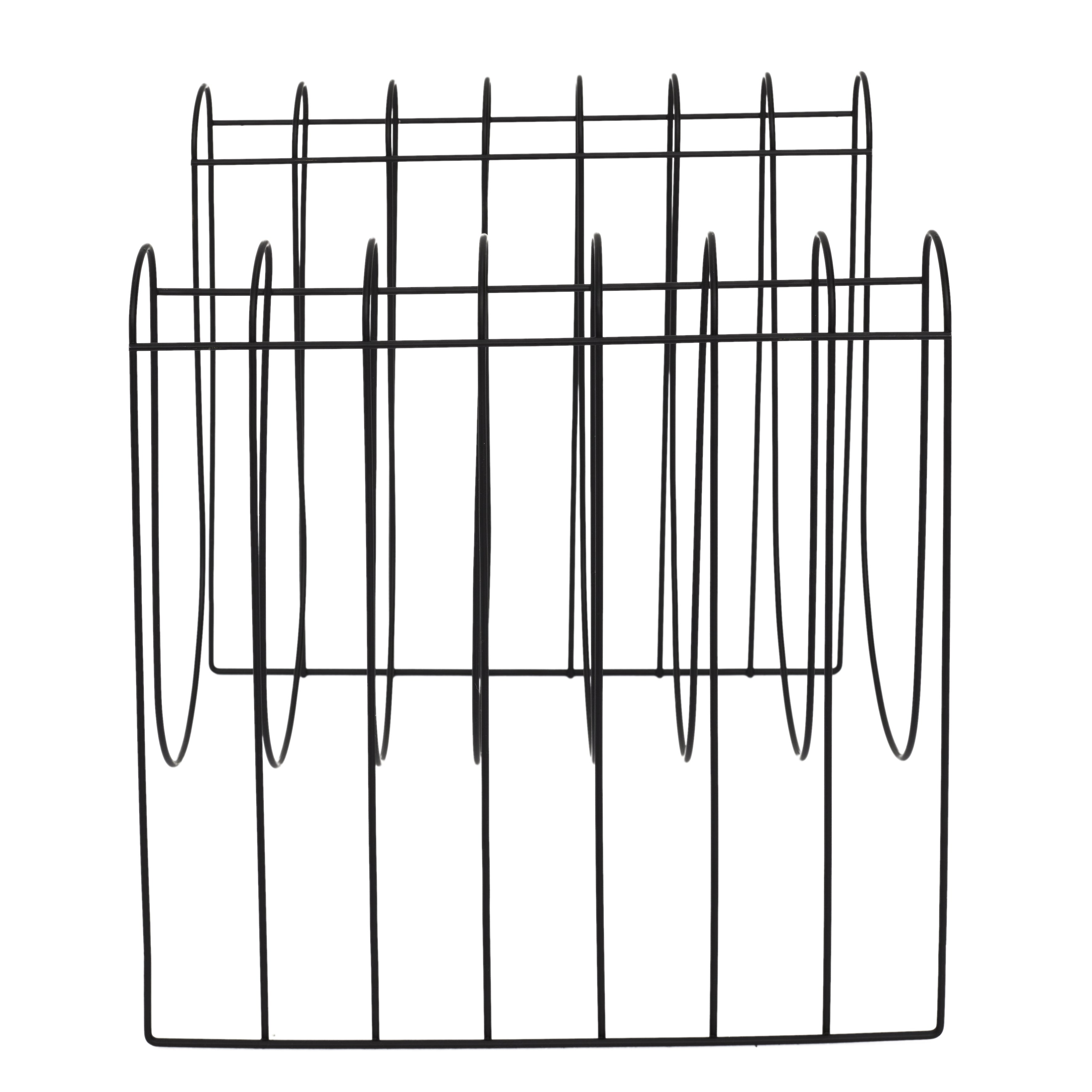 Range Magazines - Home Deco Factory - Filaire - Noir - 2