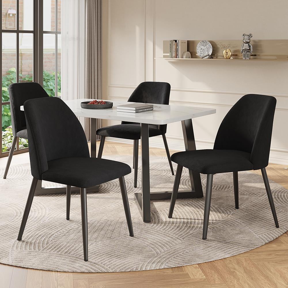 Coussin De Chaise Magnétique En Simili Cuir - Imperméable Et Antidérapant, Forme U Pour Tabourets Métal/Bois