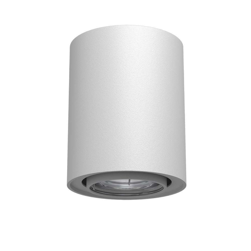 Reflektor sufitowy spot natynkowy Point okrągły biały 1xGU10x10W wym: 10 x 8 x 8 cm metal Brosline