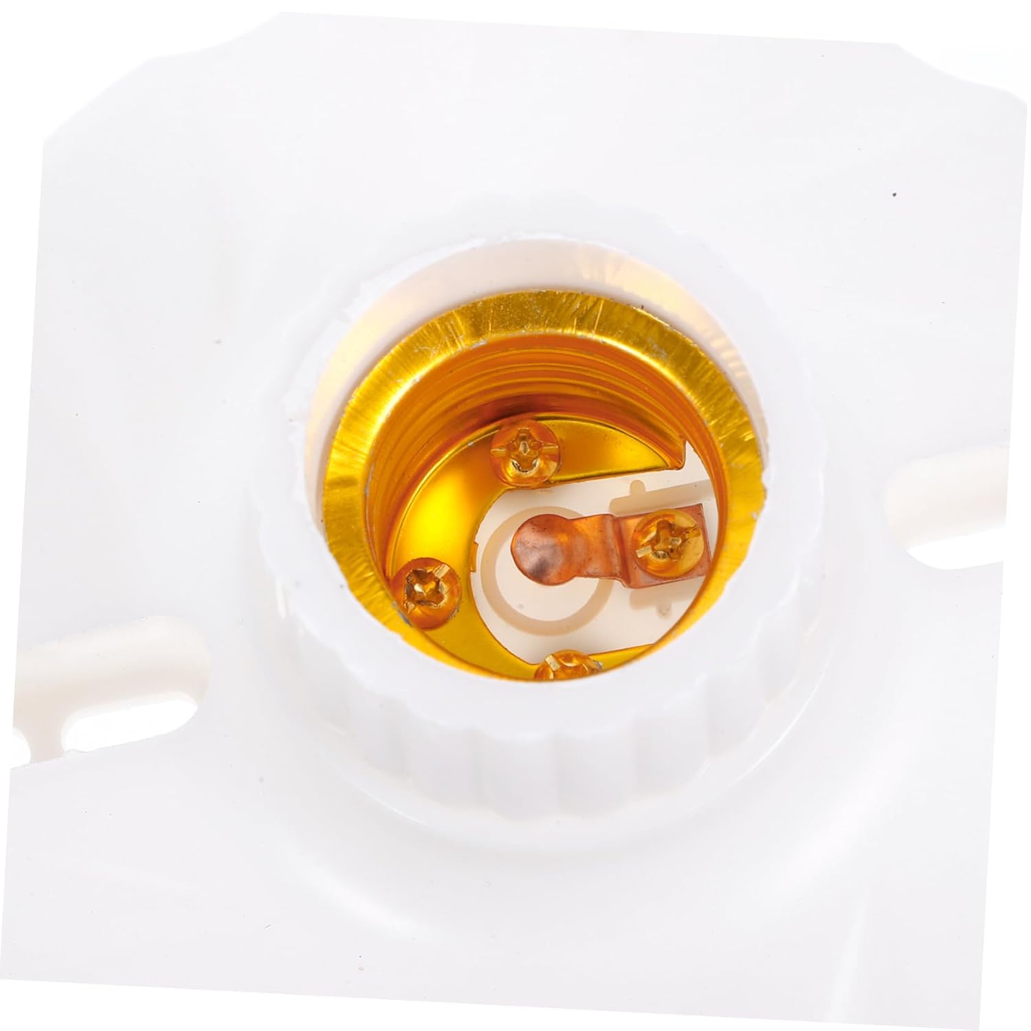 1 jeu de douilles de plafond à visser E27, douilles de garage E27, supports de douilles d'ampoule LED, supports de lampe de plafond E27, grand - 2
