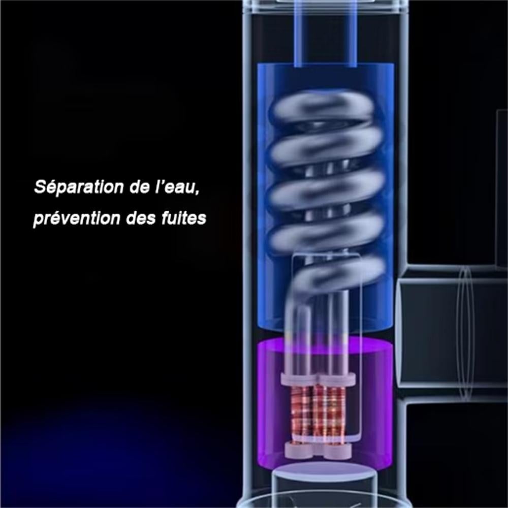 Robinet Chauffant Électrique à Affichage LED, Température Réglable, Chauffage Ultra Rapide, Rotation 360°, Acier Inox 304, Sécurité Renforcée - 6