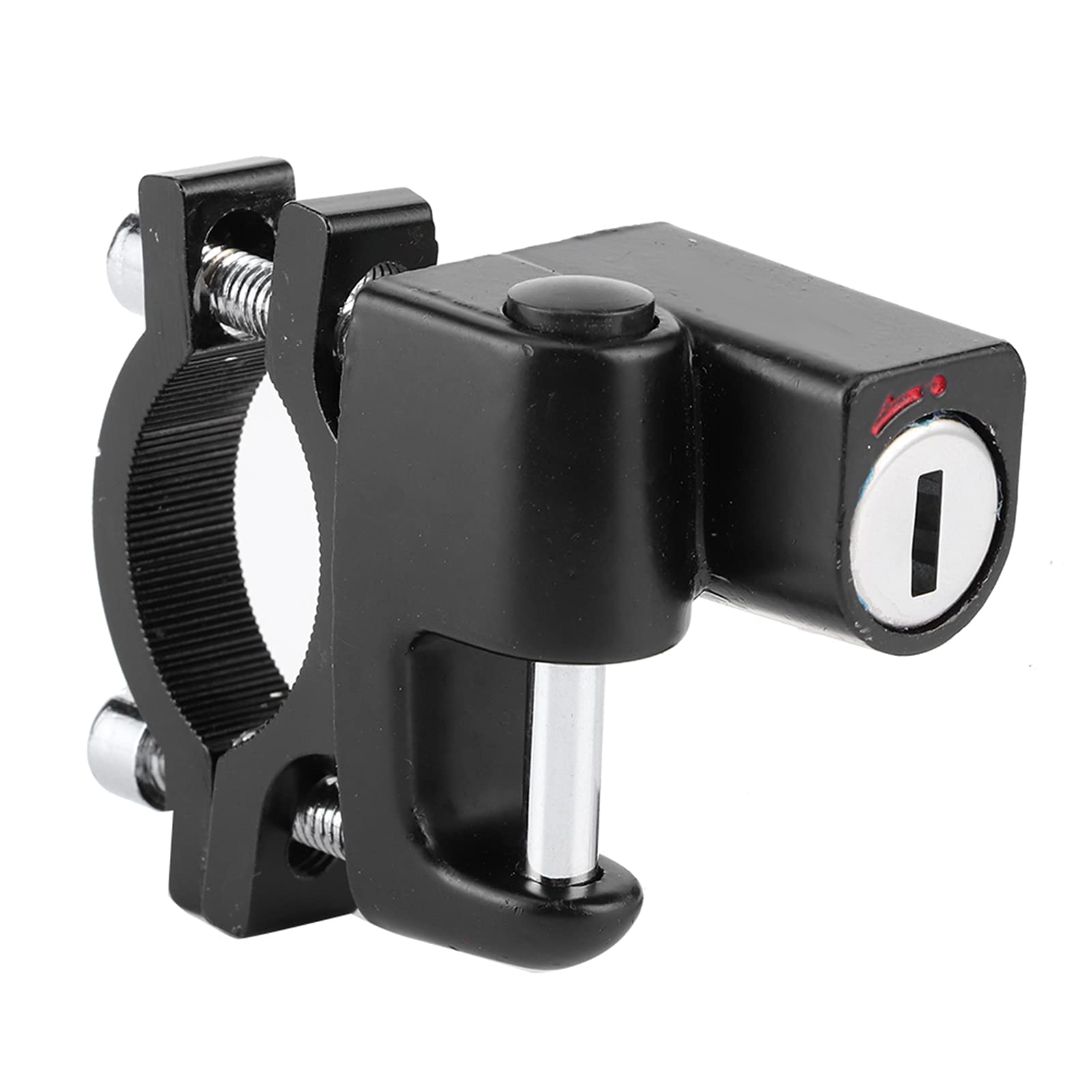 Cable De Securite Câble De Rappel De Verrouillage 130CM Moto Vélo Sécurité Frein à Disque Serrure Antivol Sécurité Ressort Rappel Vélo Ressort Serre Cable Moto