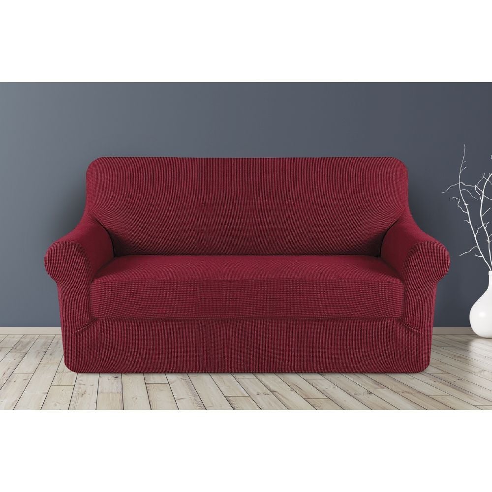 Copridivano 2 posti elasticizzato 126x215 cm - Assortito - 4