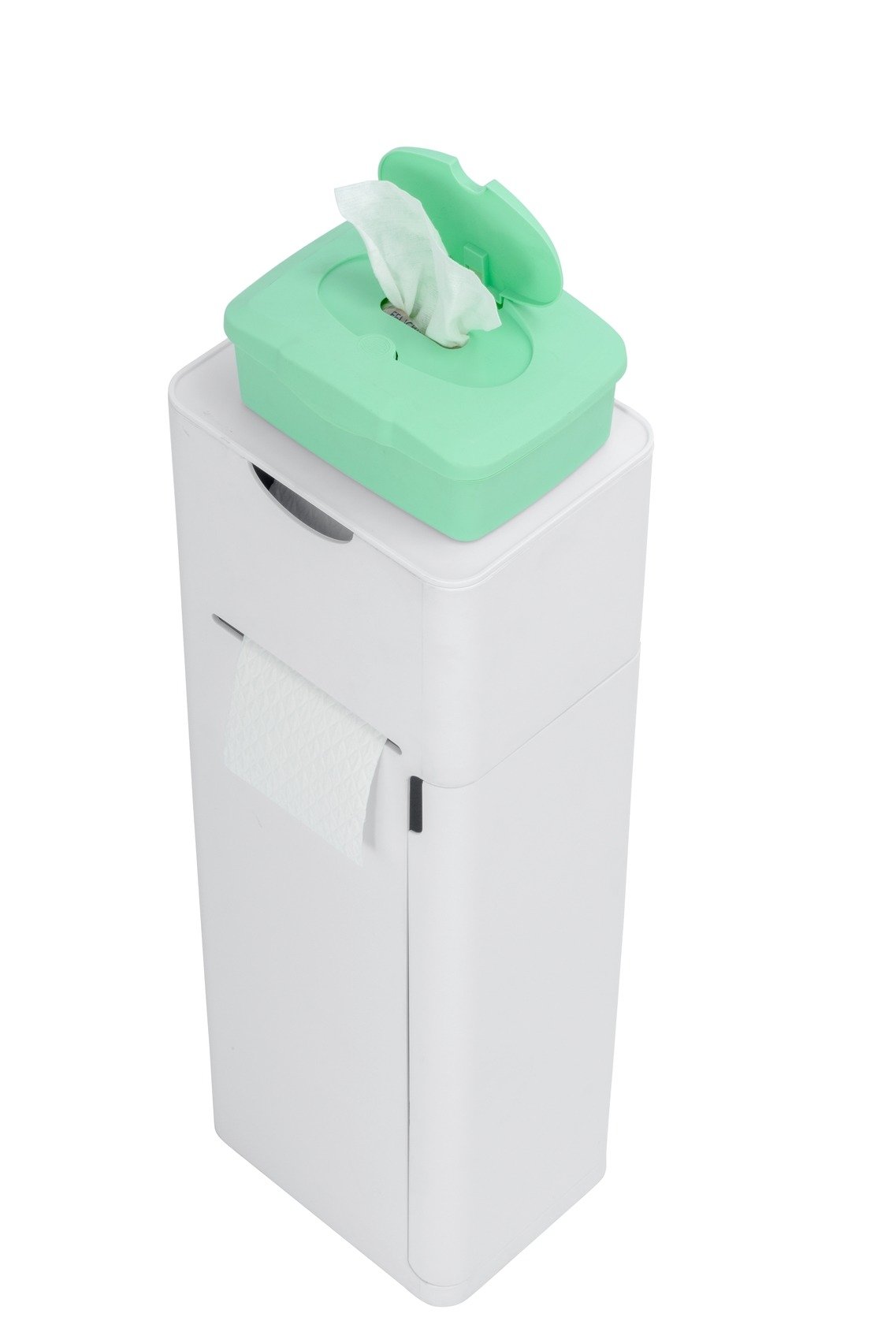 Porte-papier hygiénique et brosse IMON, 6in1, gris, WENKO, WENKO - 6