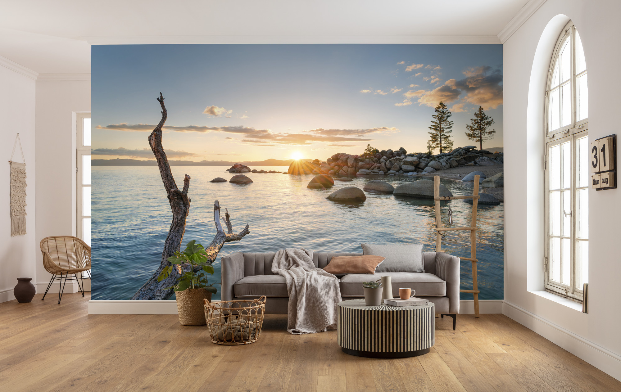 Fototapeta krajobraz niebieskimIszarym - 450 x 280 cm - SANDERS &amp; SANDERS