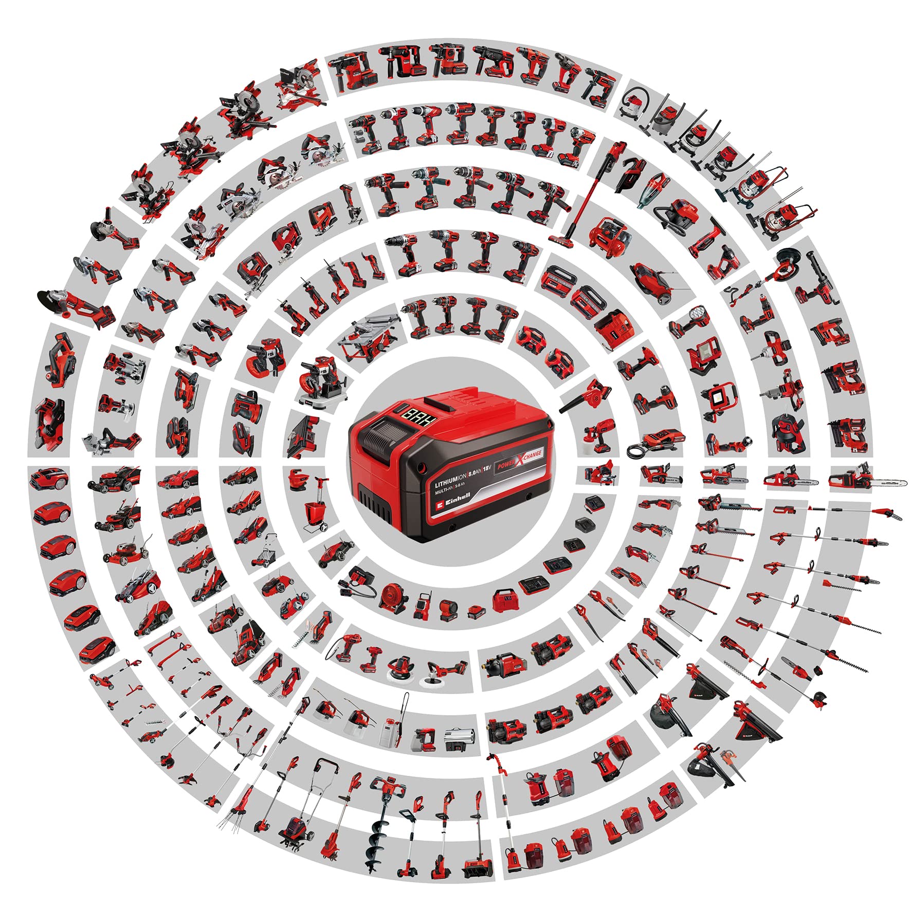 Furadeira/parafusadeira sem fio TE-CD 18/45 + 2 baterias de 2,0 Ah + 22 acessórios - torque máximo 45 Nm - 8