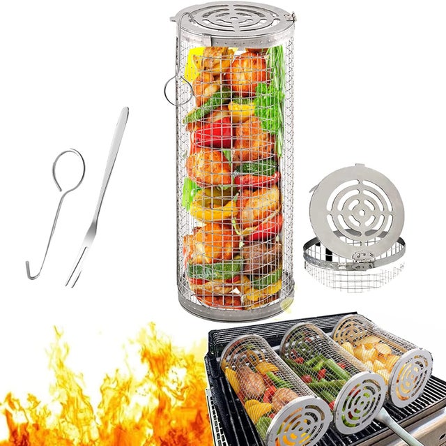 Grille Ronde Leroy Merlin Grille Ronde Barbecue Acier Inoxydable - Diamètre 35cm - Pour Cuisson Uniforme Grille Barbecue Ronde 35 Cm