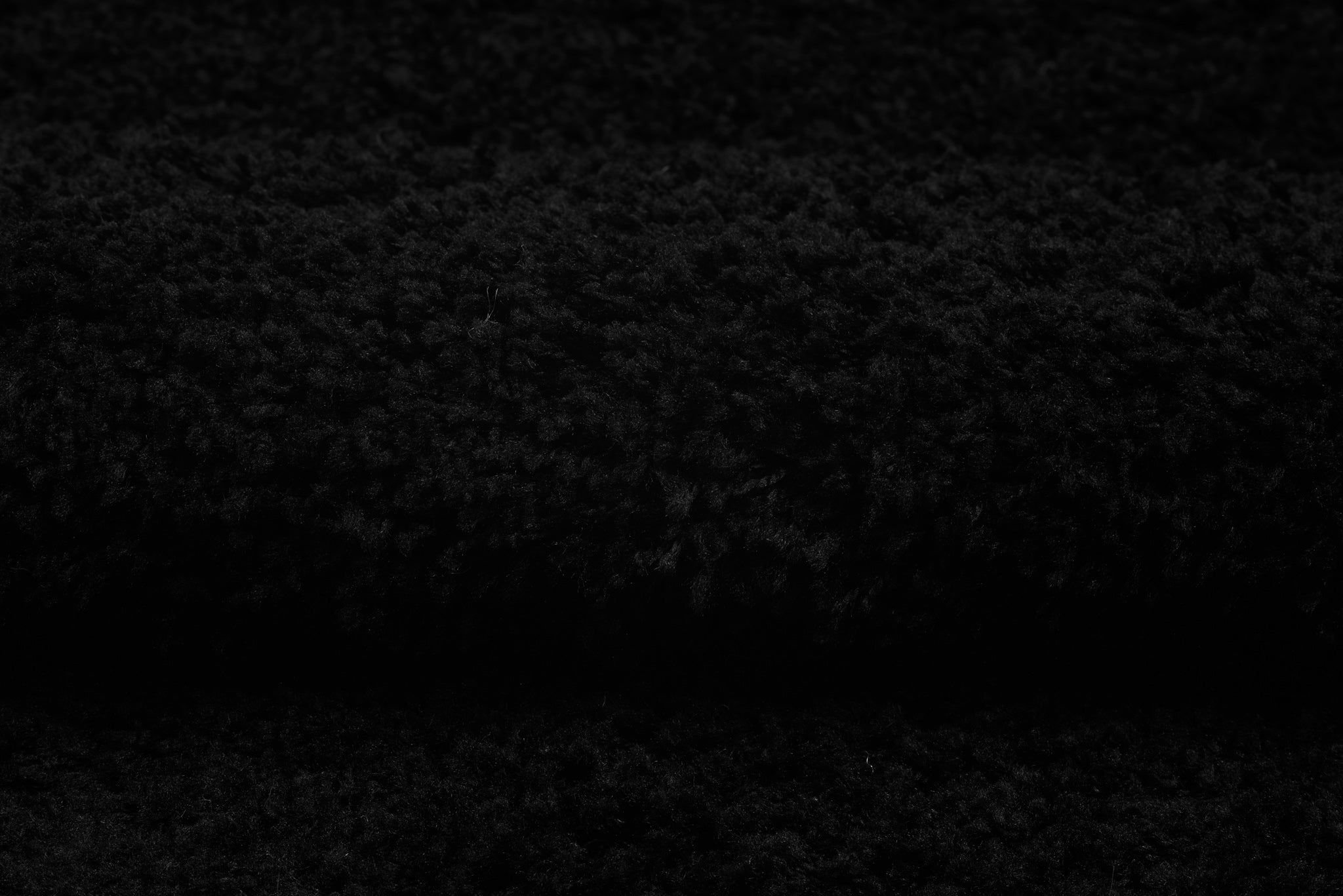 Tapiso Essence Tapis Shaggy Poil Long Moderne Noir Uni Salon Chambre Ado Enfant Moelleux Super Doux OEKO-TEX 120 x 170 cm - 3