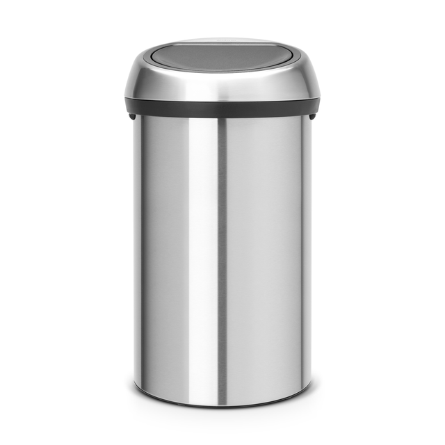 Brabantia Touch Bin, 60 litres - Matt Steel Fingerprint Proof