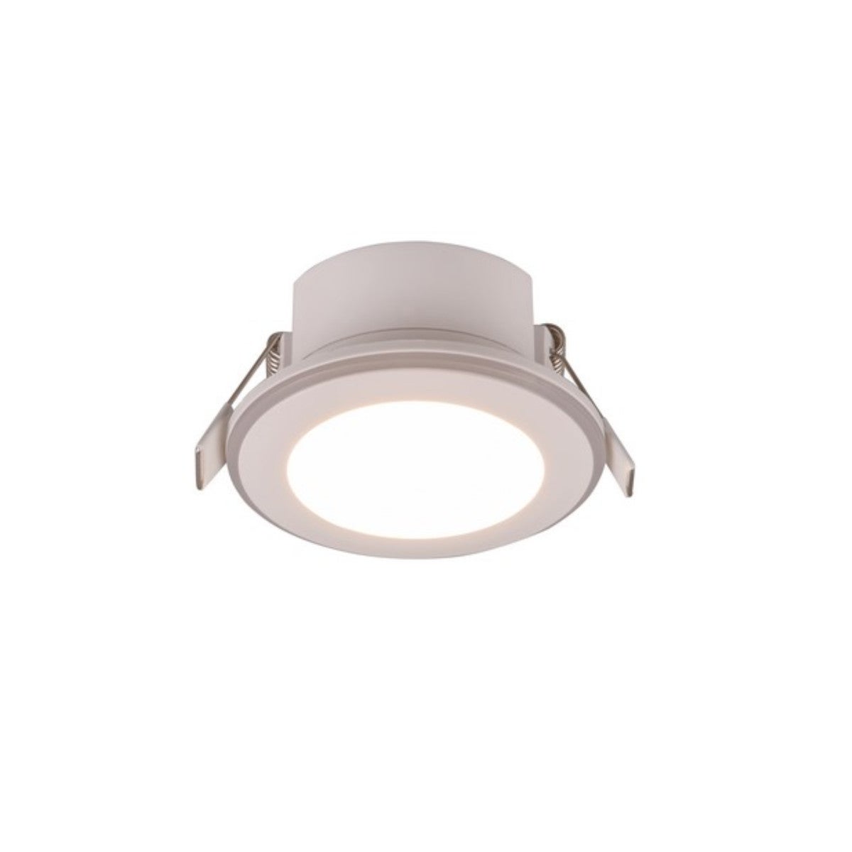Oprawa wpuszczana LED ARGUS 5W 3000K 350lm tworzywo sztuczne biała wym:4x8x8cm IP20 Trio