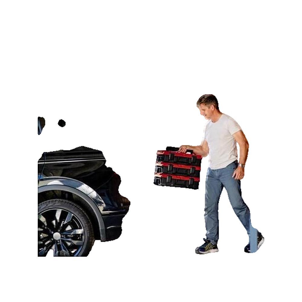 Walizka transportowa Einhell E-Case S-F wodoodporna polipropylen i pianka ochronna - 3