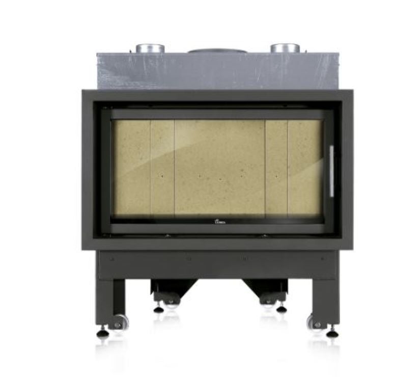 Lacunza  Bricosol, Monobloque De Leña Modelo Inca 100 Vermiculita ( Con Turbina ) , Leroy Merlin