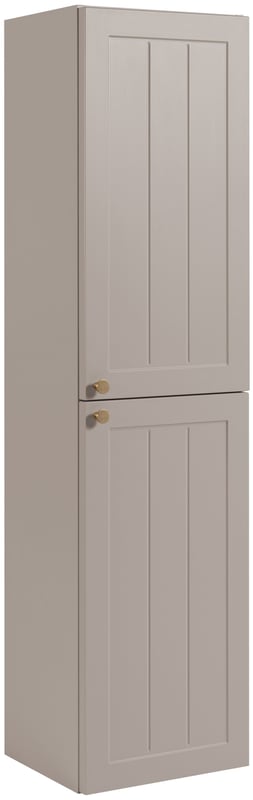 Słupek łazienkowy GUSTO 136 cm kaszmir 3 kolory uchwytów frezowany front