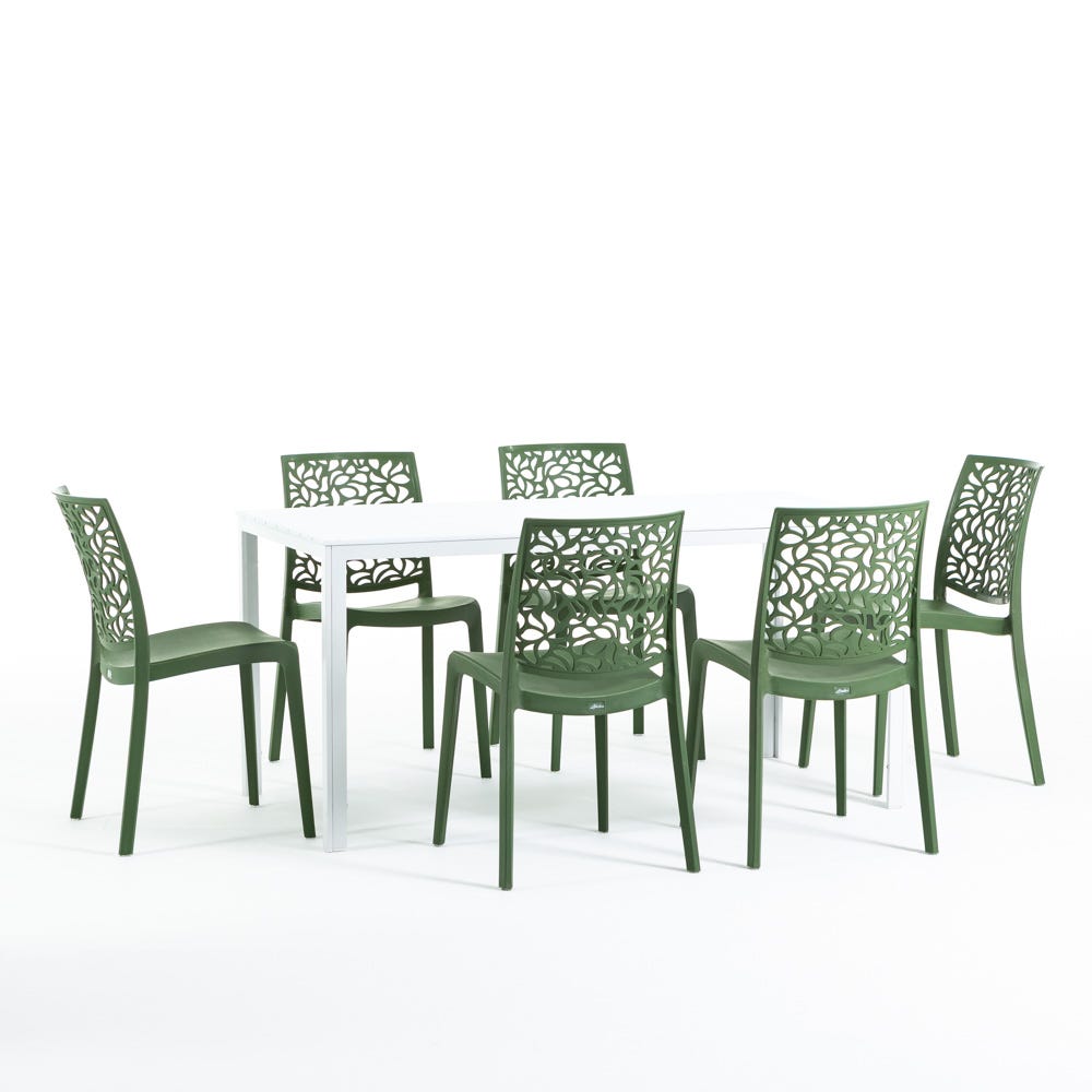 Copritavolo Da Giardino 160x100cm - Polietilene Verde Con Cinta Regolabile | Esterno Prattico - Foto 4