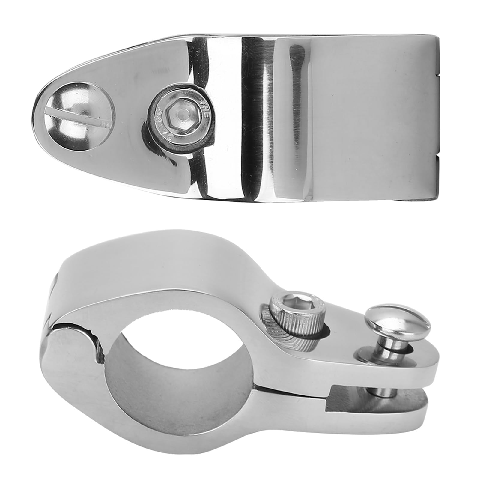 Lot De 2 Embouts à œil Pour Bimini En Acier Inoxydable 316 – 7/8″ Ou 1″ – Montage Facile, Résistant à La Corrosion – Pour Auvents De Bateau