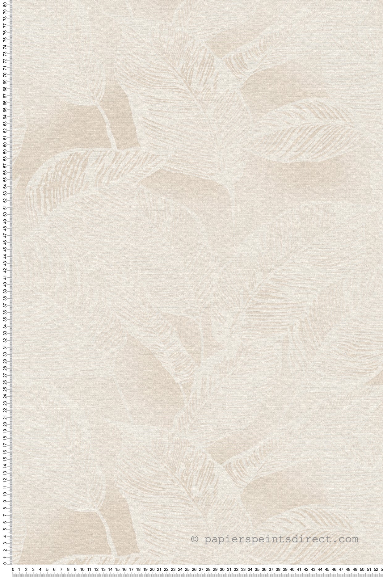 A.s. création, papel pintado no tejido, papel pintado de follaje, papel pintado floral, rollo 10,05 m x 0,53 m, as386633, beige, blanco