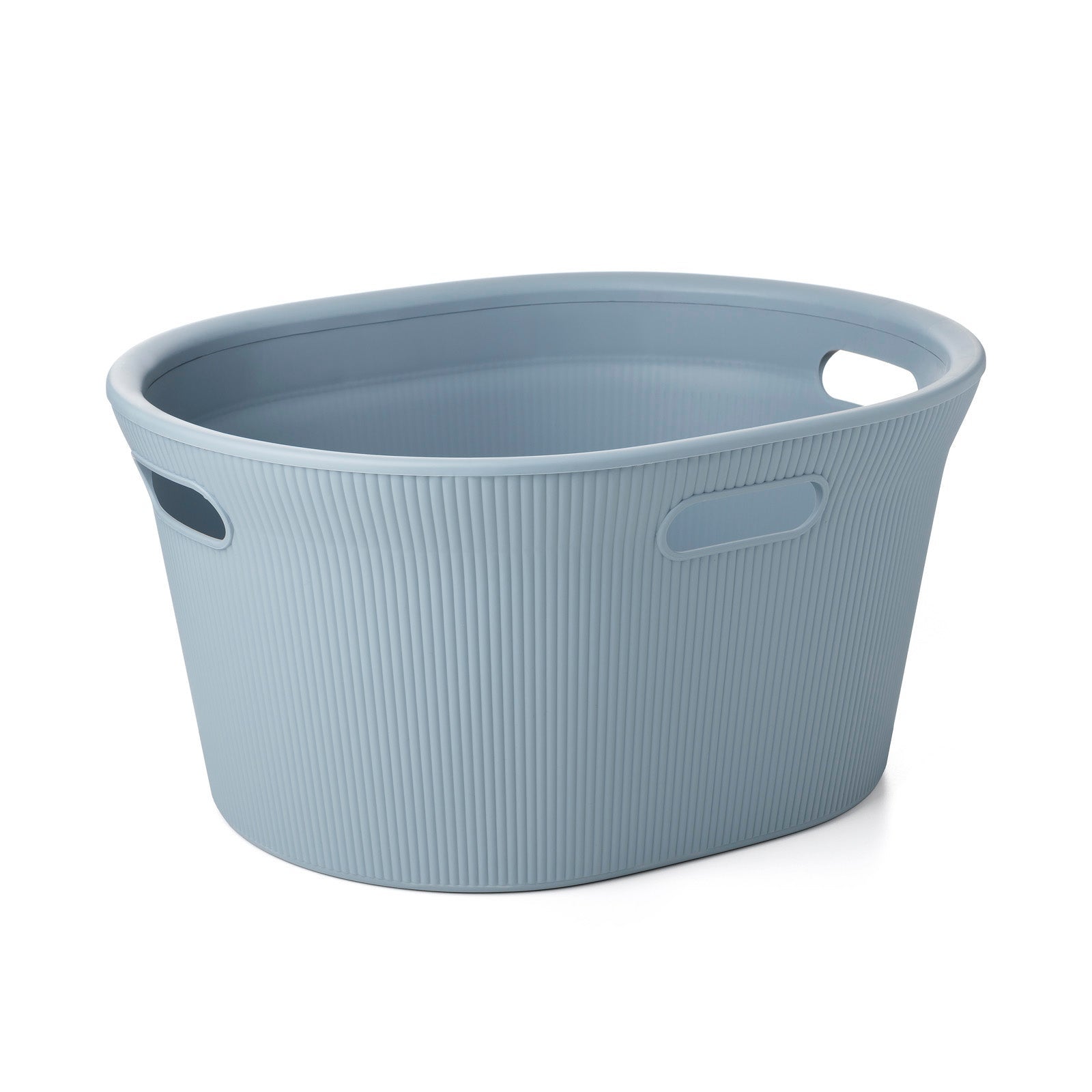 Cesto De Ropa Baobab Tatay 35 Litros Blanco - Polipropileno, Libre De BPA, 3 Asas, 52x42.5x26.5 Cm