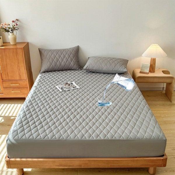 Protector de colchón 180x200 cm - protector de colchón antifugas y transpirable - microfibra suave - ideal para bebés y adultos