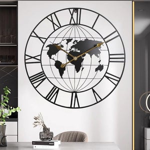 Orologio Da Parete Luuk Lifestyle Con Fenicottero Verde - 30 Cm, Silenzioso, Design Minimalista, Per Cucina Soggiorno - 4