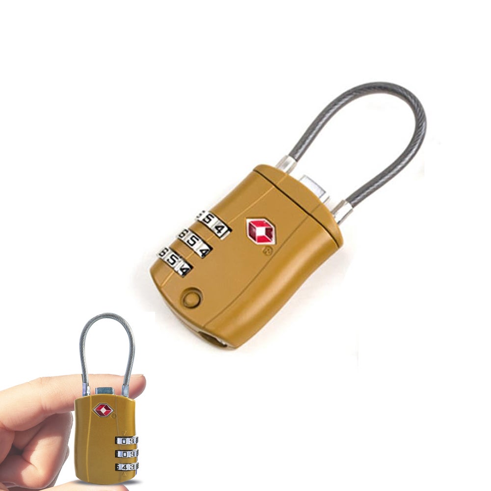 Cadenas à Code Mini EUROXANTY - 4 Chiffres, Acier Et Zinc Pour Valises, Casiers (Ouverture 10mm)