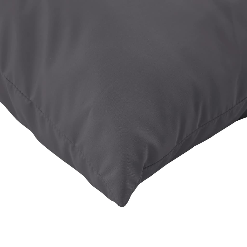 Coussins de palette lot de 2 anthracite tissu oxford vidaXL - 7