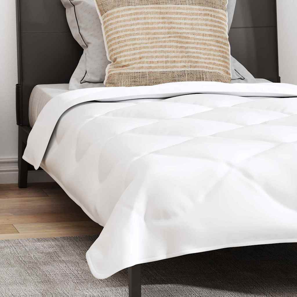 Couette avec oreiller | Duvet Blanc 155 x 200 cm Microfibre - 5