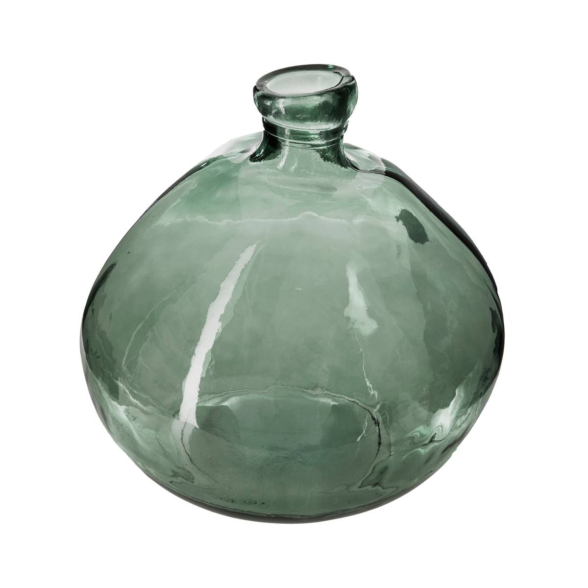 Vase Dame Jeanne gris H30cm - Atmosphera Créateur d'intérieur - Maison