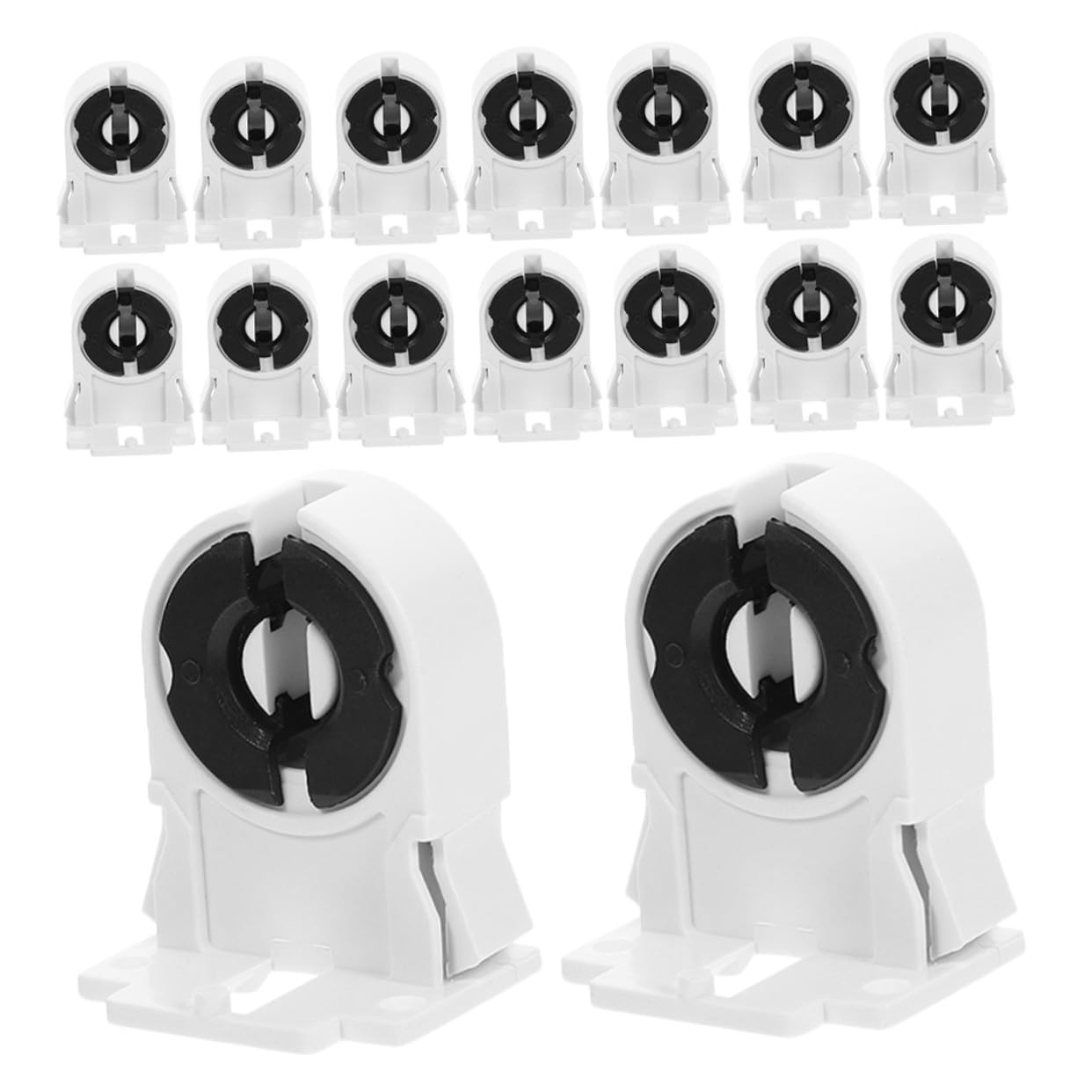 Gniazda do świetlówek LED - gniazdo T8/G13 - kompatybilne z świetlówkami LED - opakowanie 16 szt.