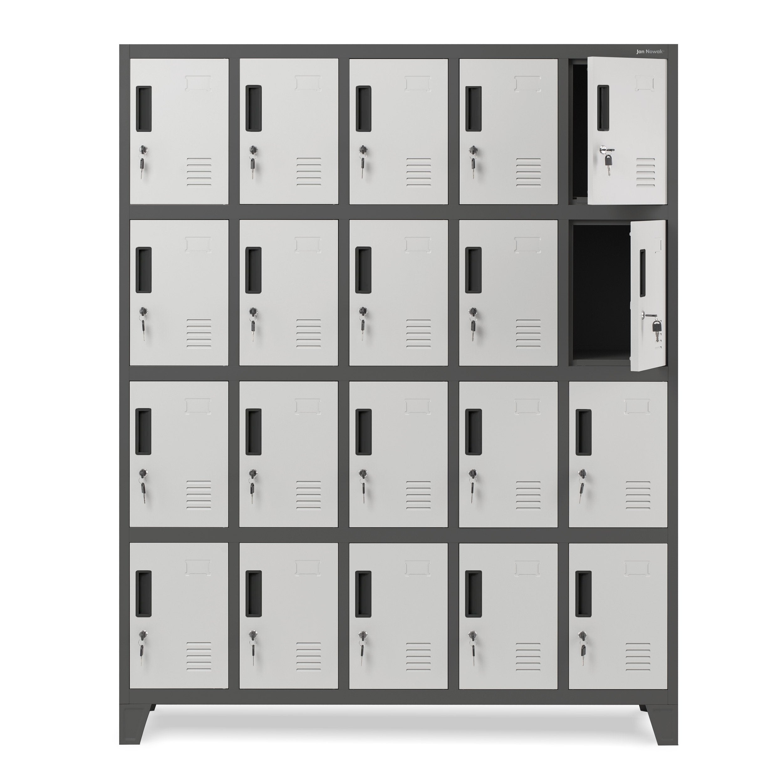 vidaXL Armoire à Casiers Métal Style Industriel Vestiaire Rangement Ch – Planète Déco