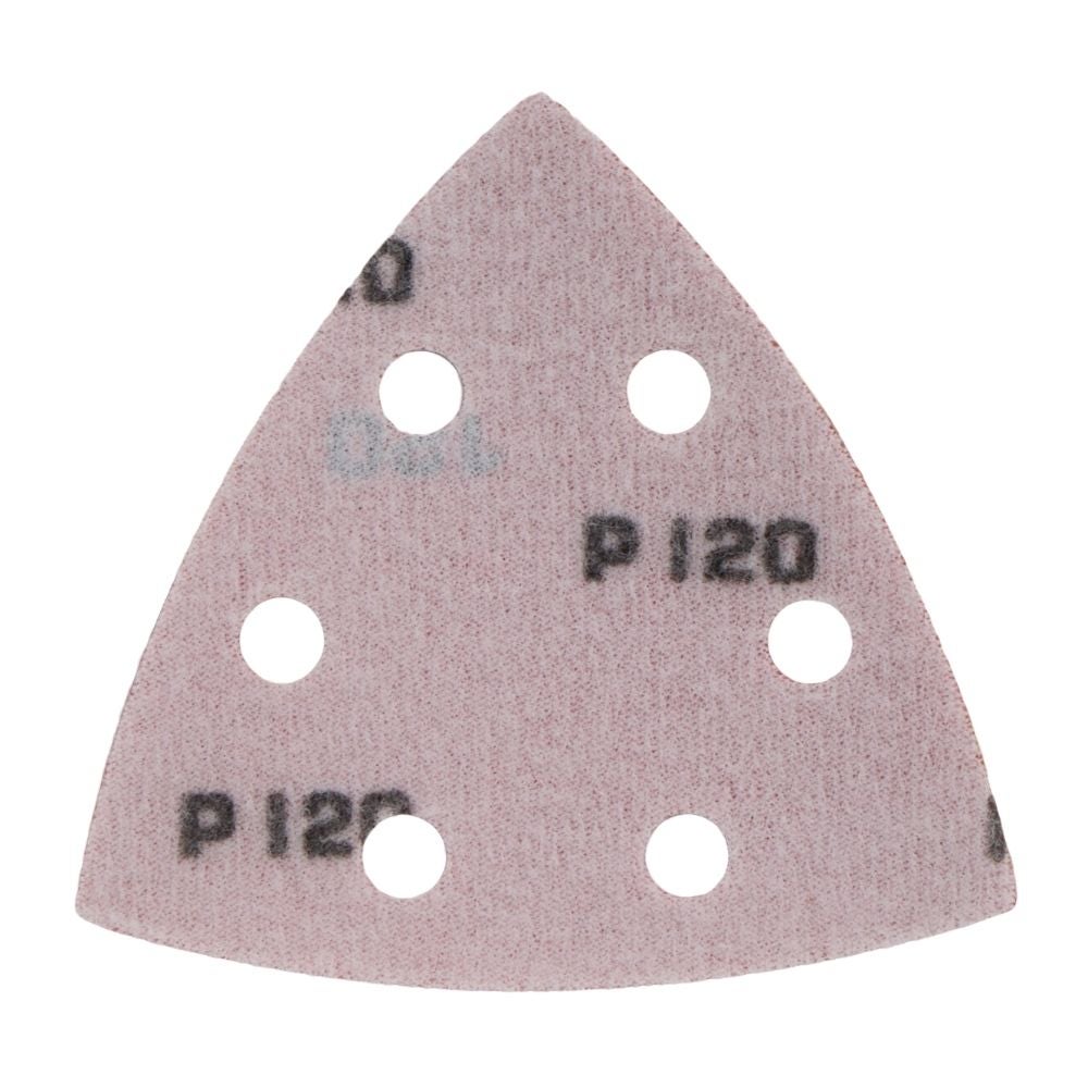 Feuille abrasive triangulaire - Radix - Pro - 93 x 93 x 93 mm - P120 Type 1 (50 pièces) - 2