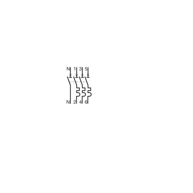Hager - Disjoncteur 32A 3P+N courbe D 230V- - NGT832 - 2