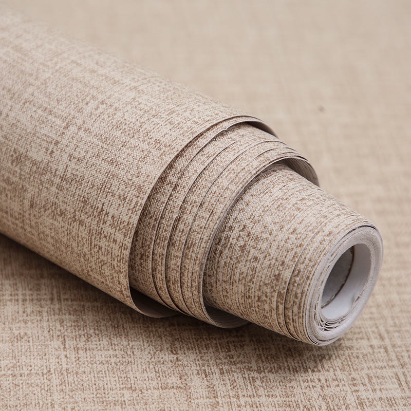 Carta Da Parati Autoadesiva Effetto Legno Chiaro – 40x900 Cm, Beige, Opaca, Antimicrobica, Senza Bolle
