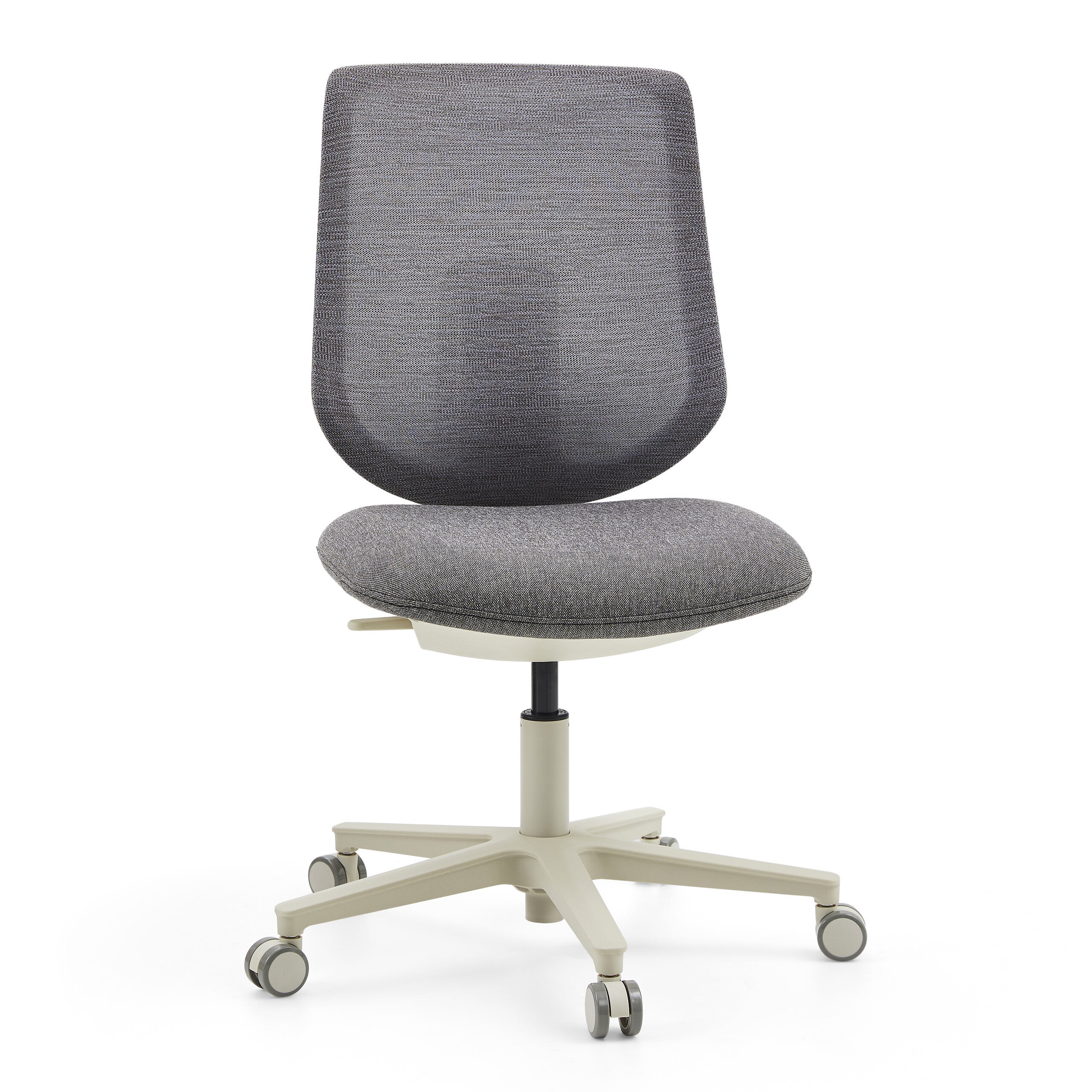 Krzesło biurowe Sitflex Lady siedzisko materiał / oparcie siatka szara hjh OFFICE