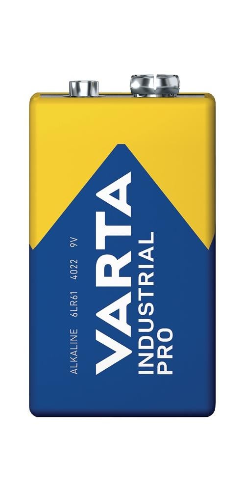 Pack de 20 Piles 6LR61 9V VARTA Industrial Pro - 5