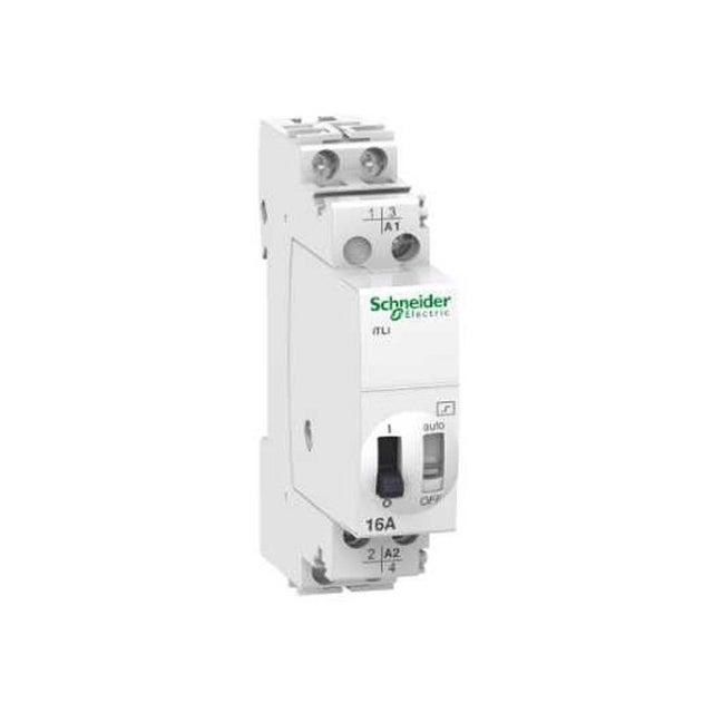 Télérupteur inverseur - 16A - 1NO+1NF - 24VCA - 12VCC - 50-60Hz - Acti9 - iTLI