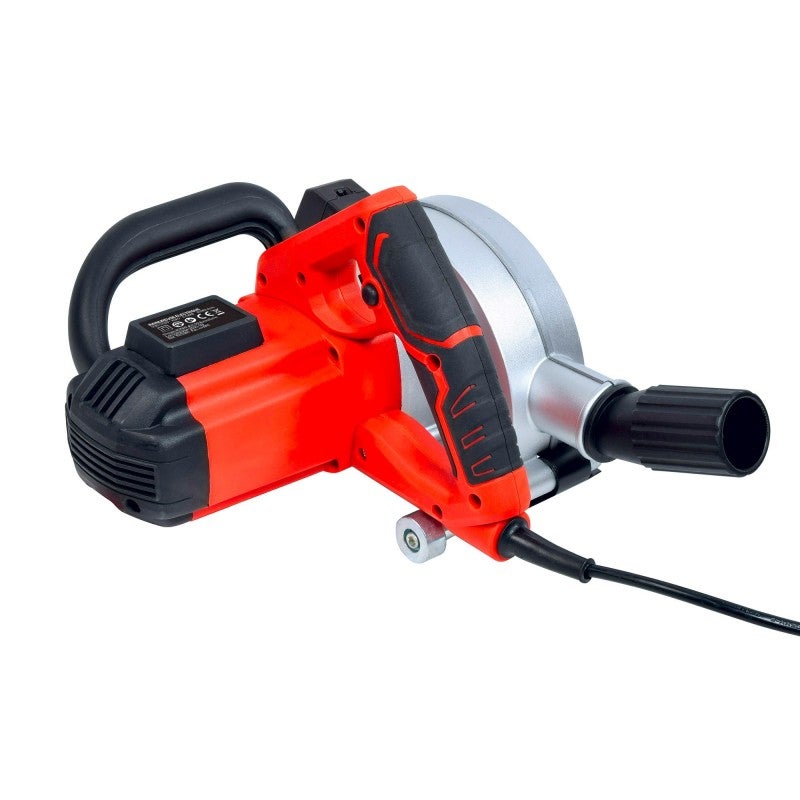 Rainureuse Laser 1700w - 2 disques diamantées Ø150mm - Largeur saignée : 14-19-29 mm - Profondeur : min 10mm a 40mm - 4