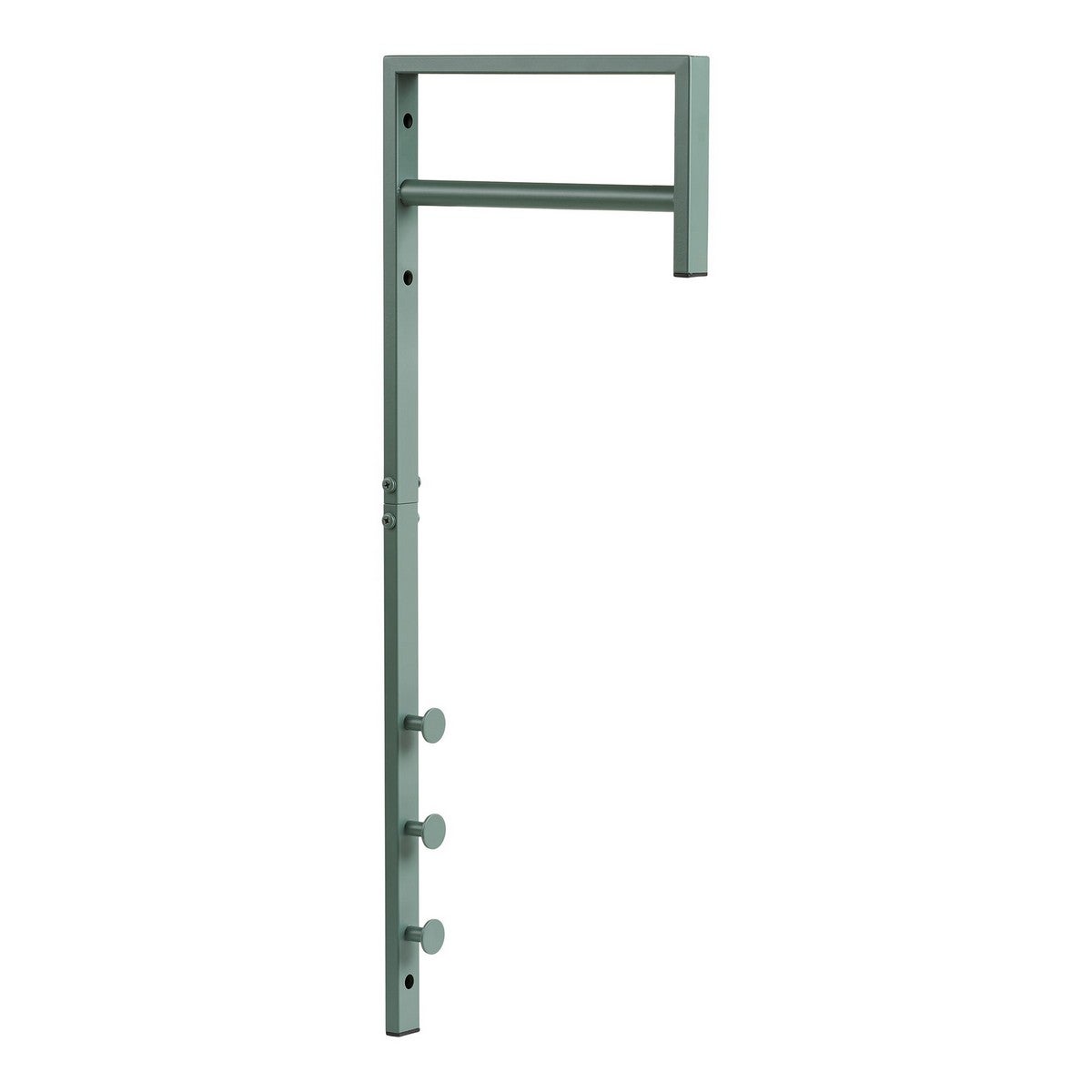 Wieszak ścienny Trydent, Metal, Zielony, Seven Design