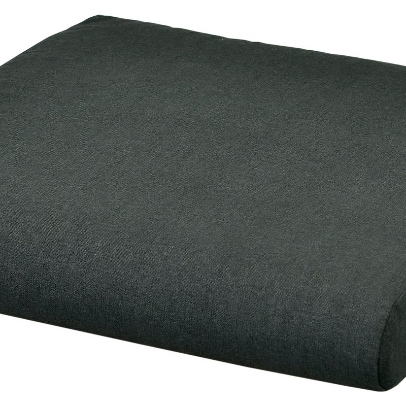 Poduszka na fotel ogrodowy siedzisko AMPO wodoodporna ciemny szary 1 szt.