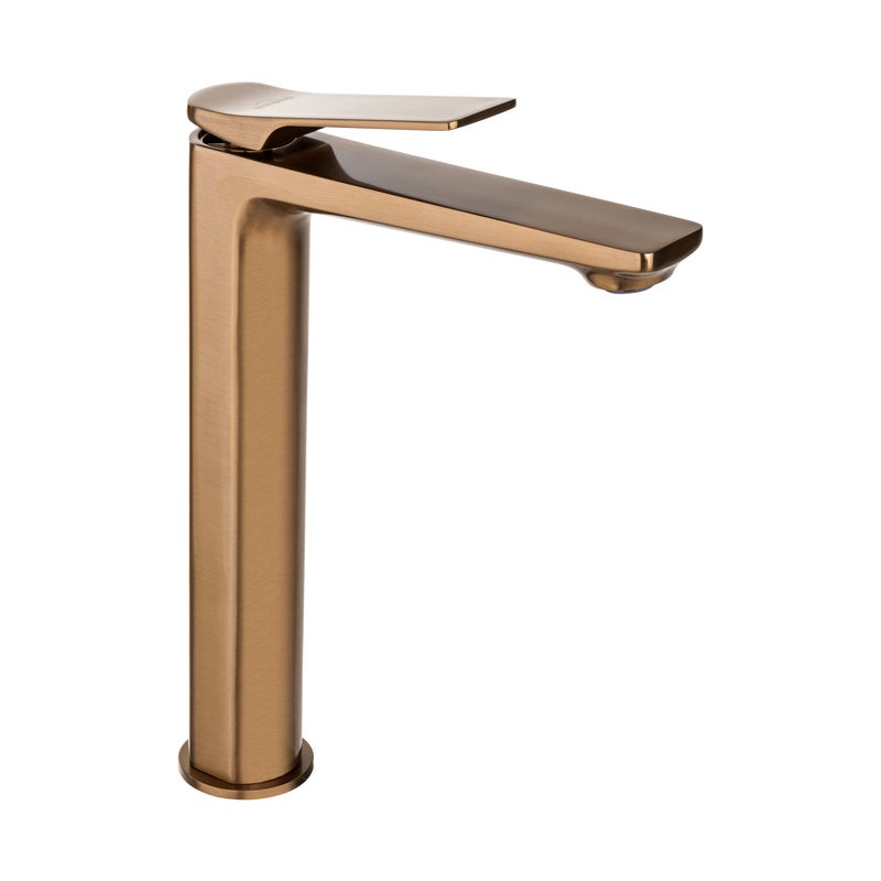 Bateria umywalkowa wysoka Invena Hurin Plus, MIEDŹ