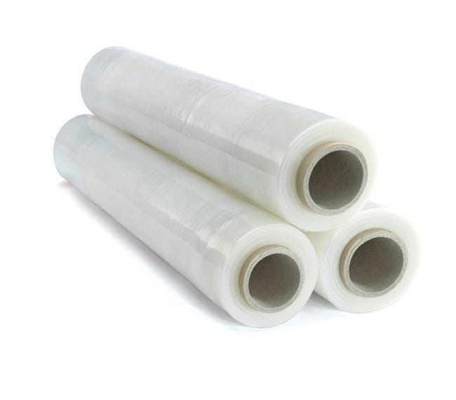 ITALDIBIPACK Film Étirable Manuel Extra Résistant 500mm X 180m – 23 Microns Transparent