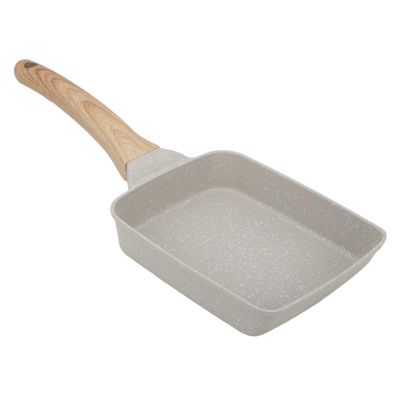 Padella Antiaderente Per Omelette Giapponese Tamagoyaki – Rivestimento In Pietra, Adatta A Induzione, Colore Rosa