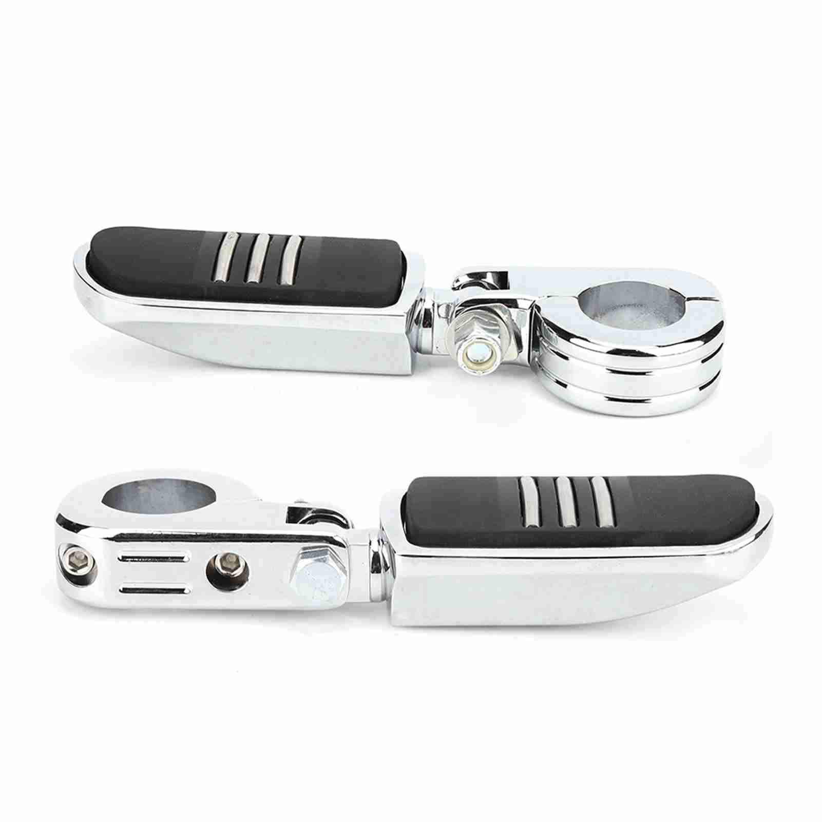Minifinker Chevilles de pieds de moto Paire de Chevilles Repose-pieds