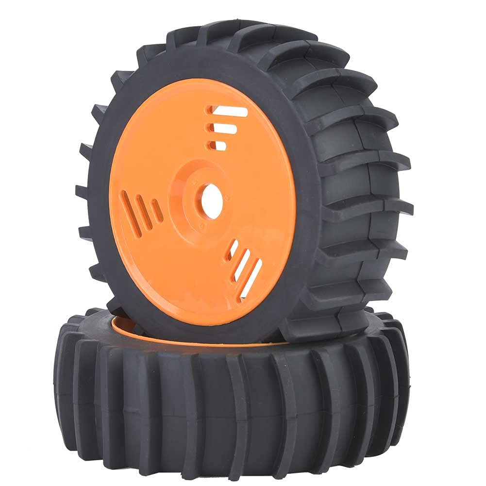 Opony piasty koła RC, opony gumowe, wysoka odporność na zużycie, lekki zestaw do modernizacji, odpowiedni do buggy TeamLosi HPI 1/10 Redcat