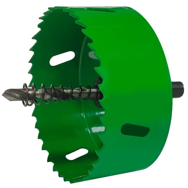 Scie cloche Bi-Métal M42 85mm + trépan de forage pilote pour tuyau en aluminium de fer