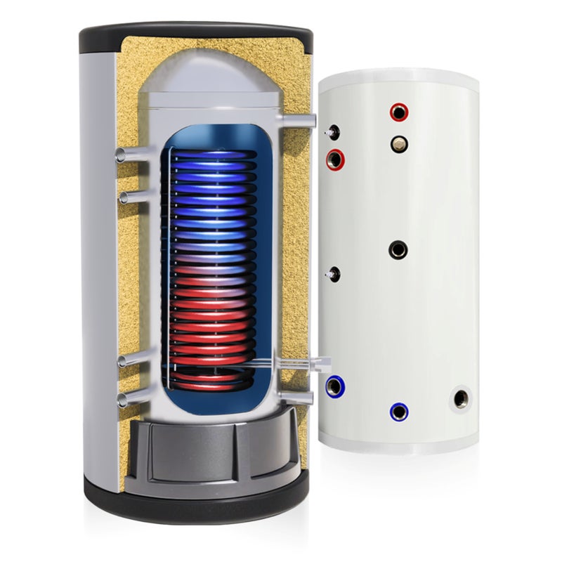 Zasobnik CWU 150L NIERDZEWNY z wężownicą 2,2 m² bojler zbiornik bufor