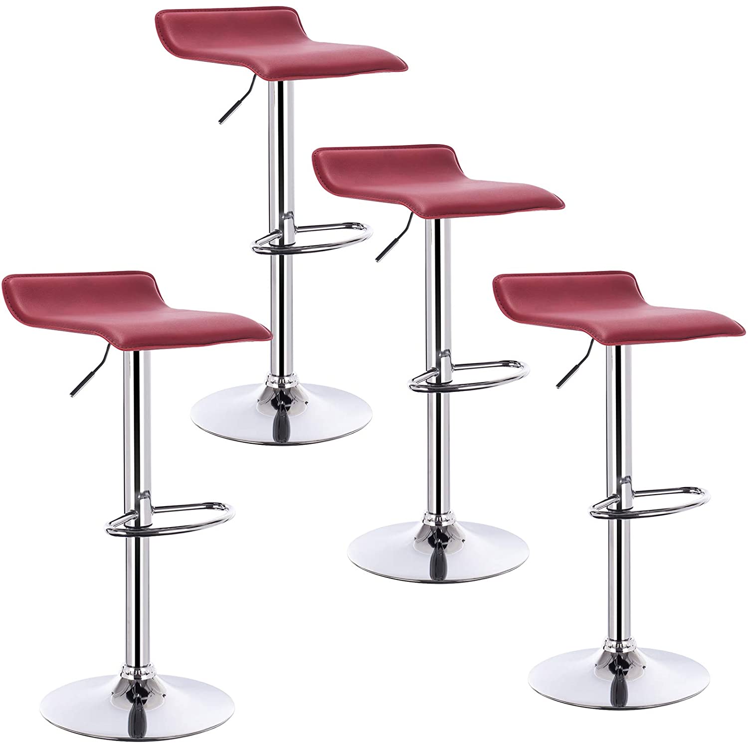 SoBuy FST50-DGx2 Lot de 2 Tabourets de Bar Cuisine avec Dossier et Repose-Pieds Haute qualité SoBuy FST50-DGx2 Lot de 2 Tabourets de Bar Cuisine avec Dossier et Repose-Pieds Haute qualité