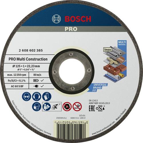 Disco de corte Expert for MultiConstruction: 125 x 1mm