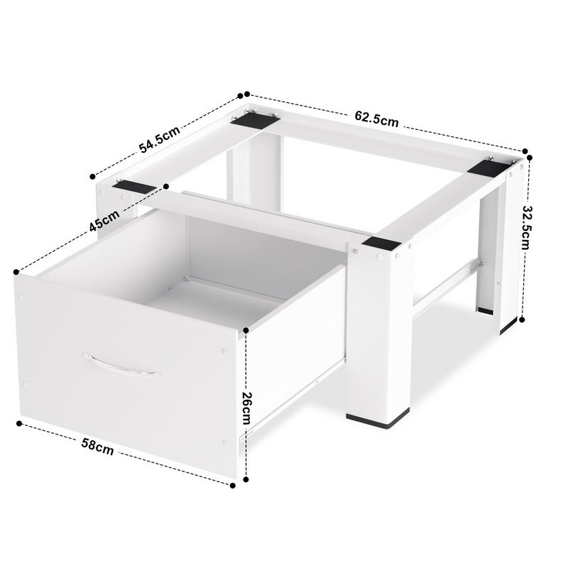 Support De Machine à Laver Socle De Machine à Laver Avec Tiroir Socle